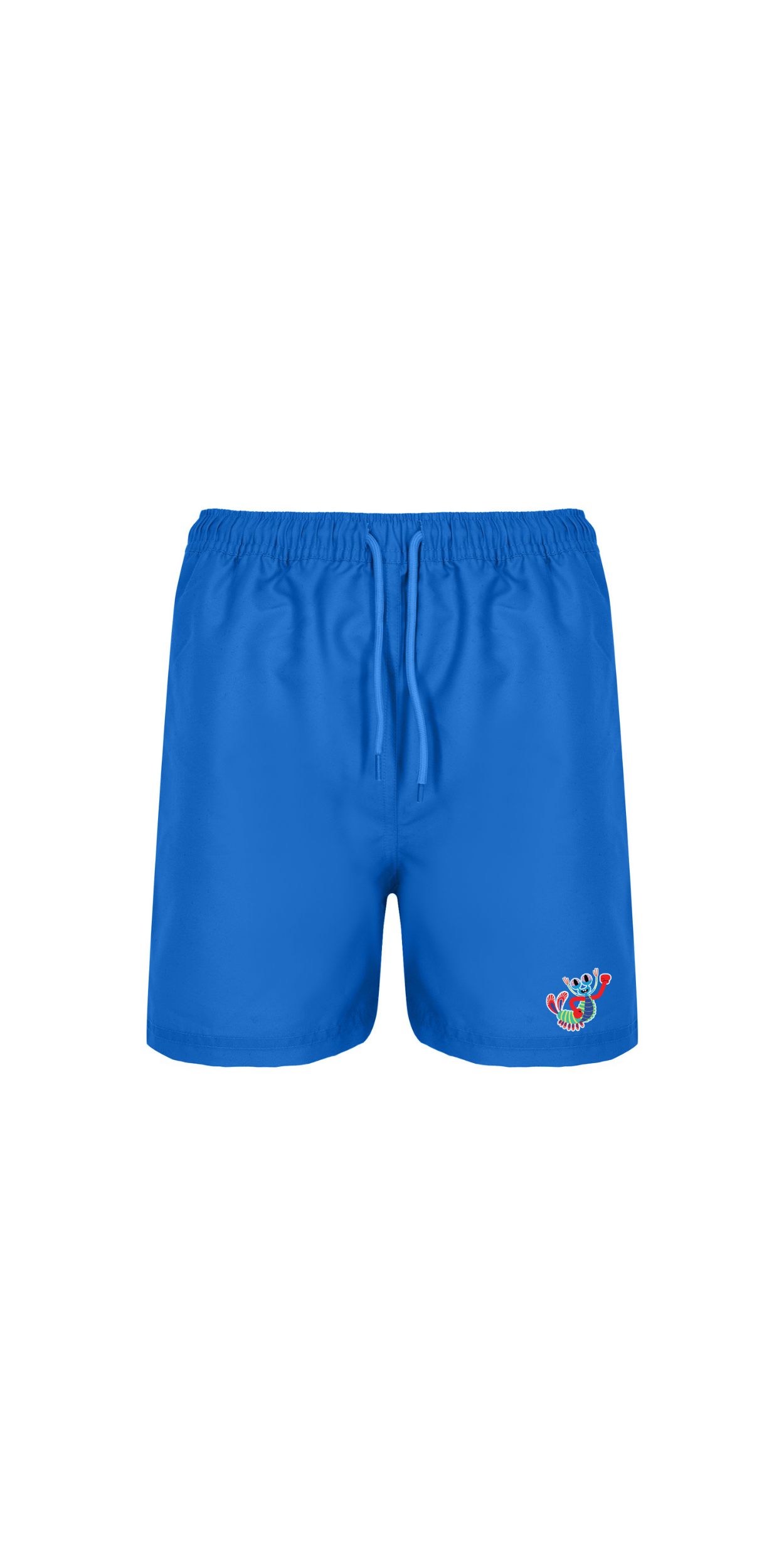 Turquoise, UPF 50+ Swim Shorts | Personalized Character & Name | Recycled Fabric