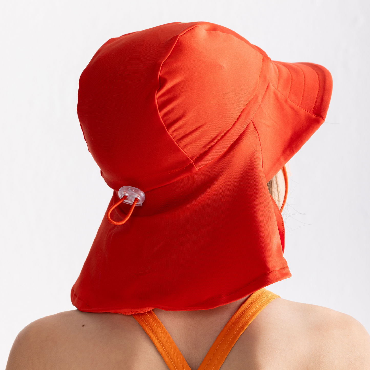 Pink UPF 50+ Sun Protection Hat | Personalized Character & Name | Recycled Fabric