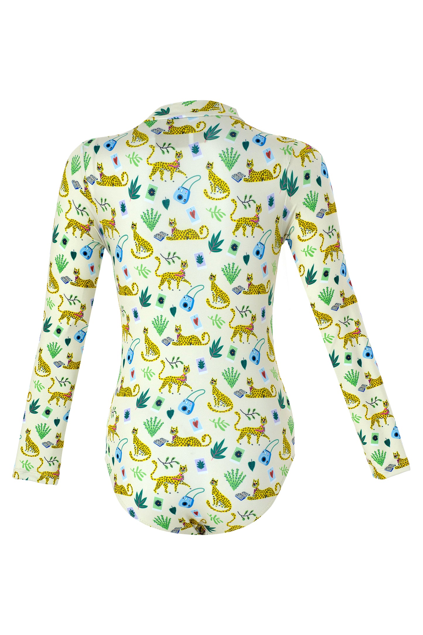 Long Sleeve One Piece Swimsuit | UPF 50+ | Recycled Fabric