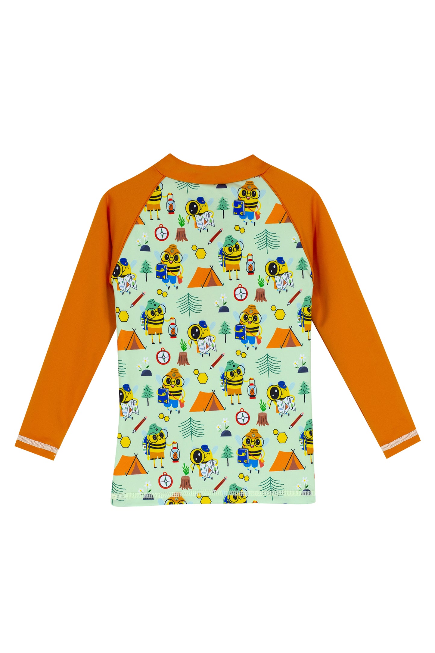 Beebee Swim Set | Long Sleeve Rashguard | Navy Blue Swim Short | UPF 50+ | Recycled Fabric