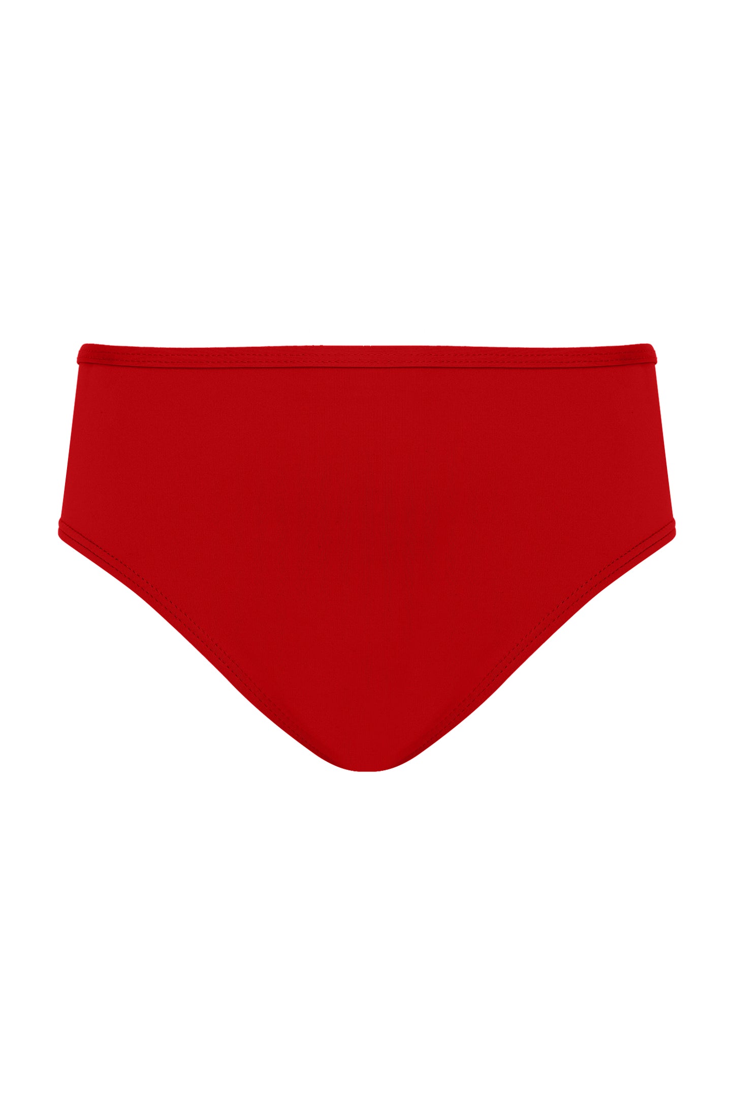Red Bikini Bottom for girls & UPF 50+ & Recycled Fabric
