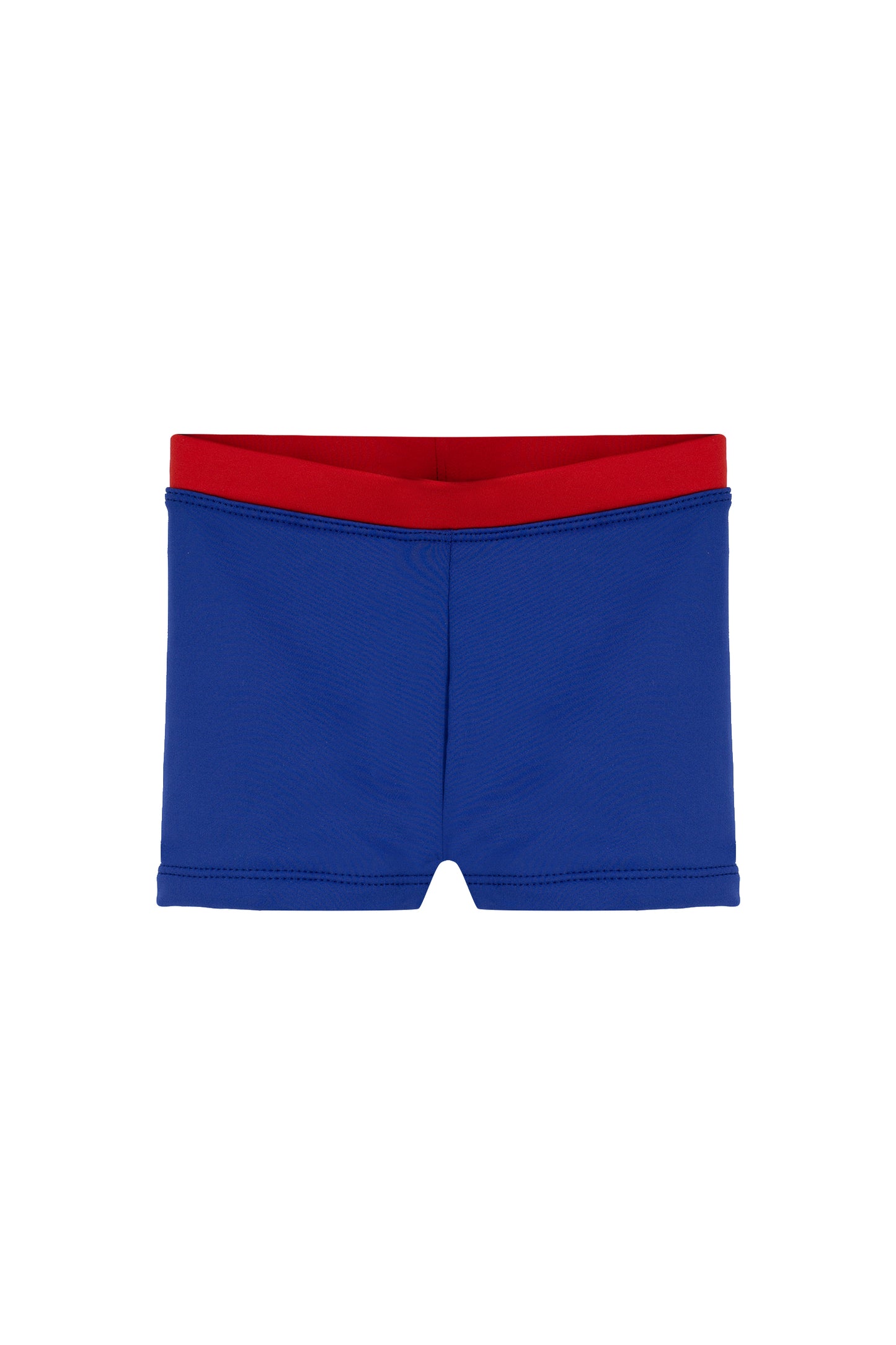 Navy Red Swim Trunk for babies & kids & UPF 50+ & Recycled Fabric
