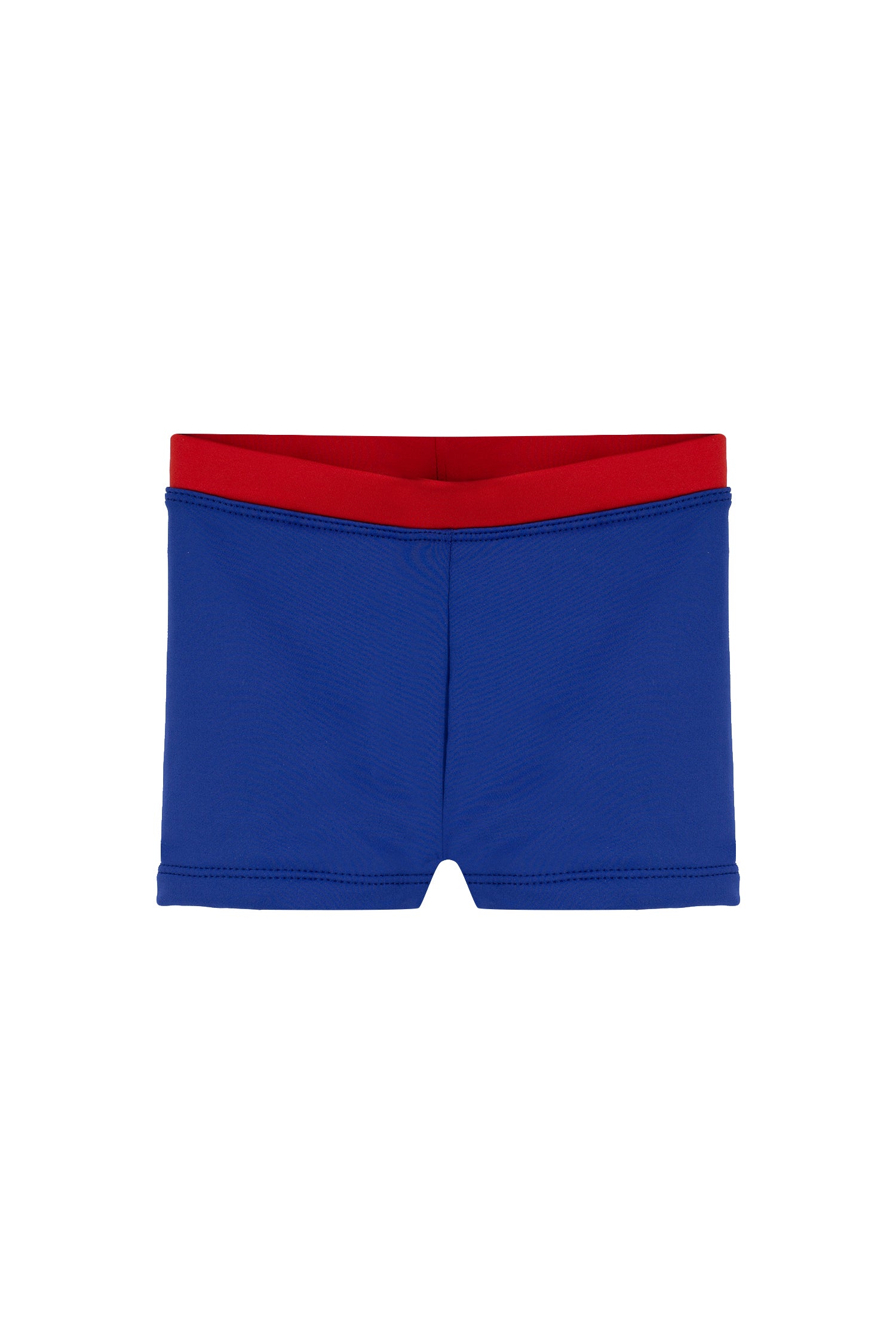 Navy Red Swim Trunk for babies & kids & UPF 50+ & Recycled Fabric