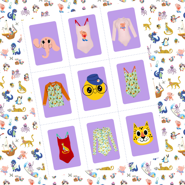 Daring Littles character endangered species anatolian leopard_elephant_bee_dinosaur_penguin_mantis shrimp